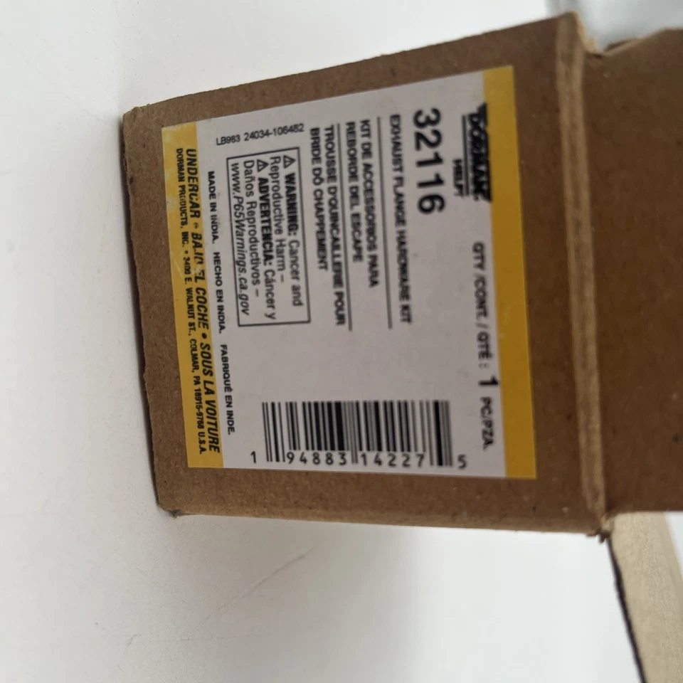 Выхлопной болт Dorman 32116 4 шт. - Изображение 2 из 4