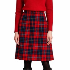 Pendleton Vintage Authentic Boyd Tartan Plaid Wool Plaid Skirt Women s Size 12
