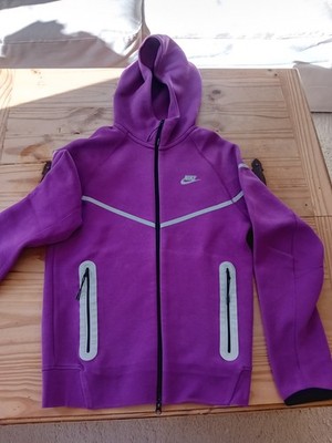 NIKE TECH HERREN TRAININGSJACKE XS PURPLE