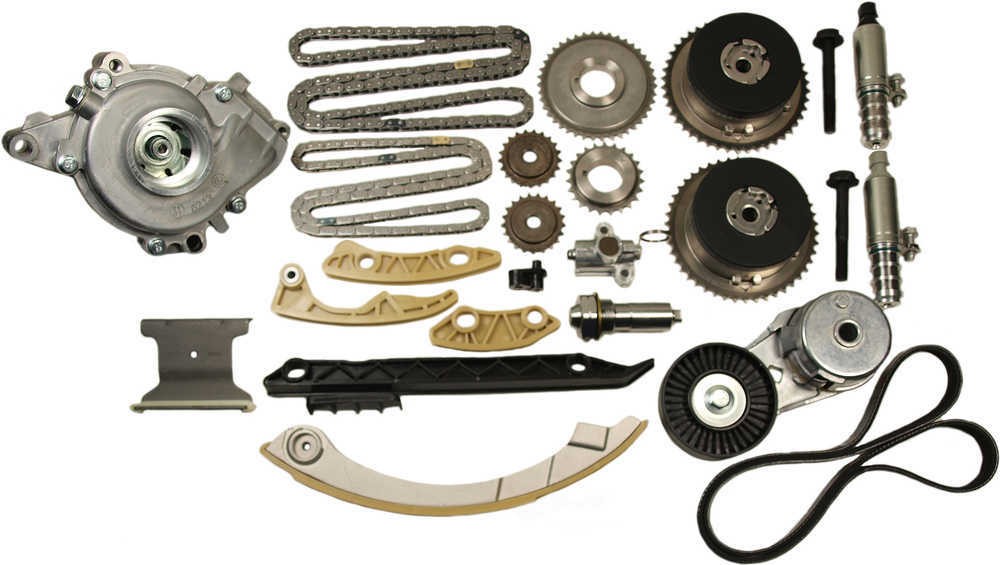 Engine Timing Chain and Accessory Drive Belt Kit with Water Pump 9-4201SB1K6