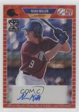 2021 Leaf Pro Set Metal 1989 Pro Set Auto Red Wave Noah Miller #PA-NM2 Auto 0w7