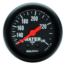 AUTO METER 2607 Z-Series Mechanical Water Temperature Gauge, 2 1/16"