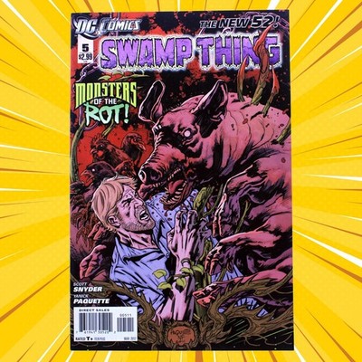 DC Comics Swamp Thing The New 52! Comic No. 5