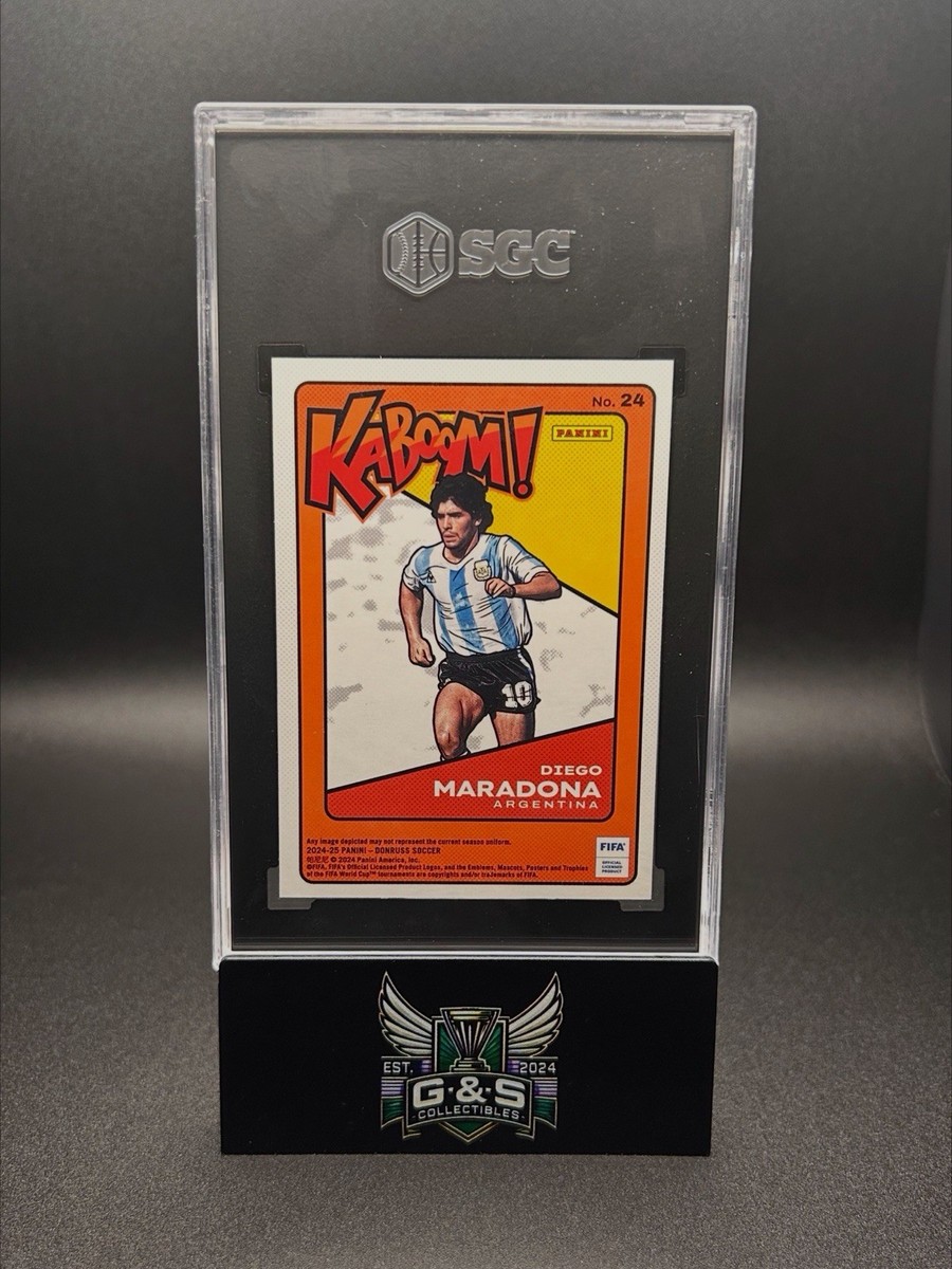 2024-25 Panini Donruss Fifa - Kaboom Diego Maradona #24 for sale