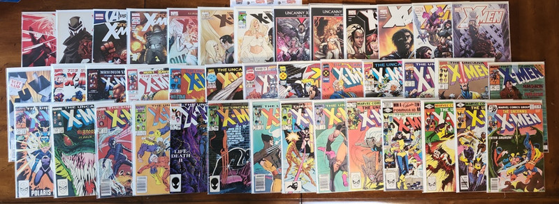 Uncanny X-Men Lot of 39 incl 115 126 142 153 165 177 189 195 198 196 215 230 ++