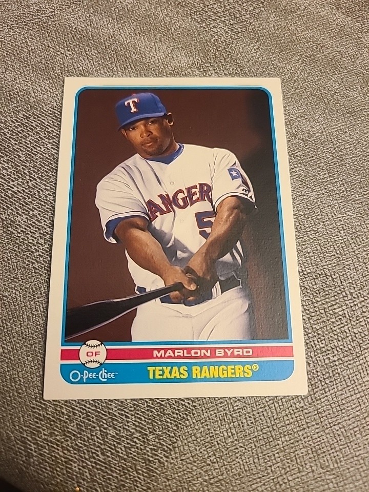 2009 O-Pee-Chee Marlon Byrd #396 Texas Rangers Free Shipping 