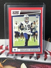 2022 Score - Rookies Dontario Drummond #399 Red (RC)