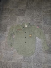 True Vintage Boy Scouts Denver Colorado Rare, Small USA Uniform Shirt  1198