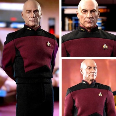 Star Trek TNG  Captain Jean-Luc Picard Essential Duty Uniform 1:6 Figur EXO-6