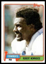 1981 Topps #71 Robert Newhouse Dallas Cowboys NM+