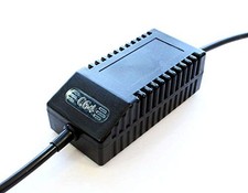 C64 PSU Modern Black US - Commodore 64 Power Supply, US Plug
