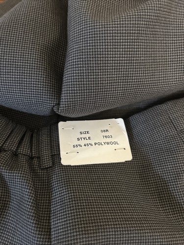 The Delta Collection By Cintas Women Pants Uniform Gray Unhemmed Sz 8R NWT - Picture 3 of 6