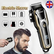 Kemei Hair Clippers Professional Cordless Barber Salon Trimmer Cutting Machine