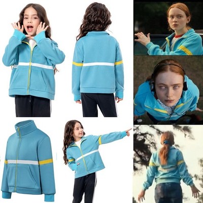 Stranger T S5 Kids Max Mayfield Cosplay Costumes Halloween Party Coat Boys Girls