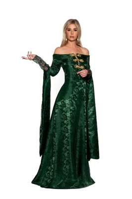 Costume De Reine Renaissance Pour Adulte - Photo 1/3