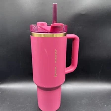 Stanley x Starbucks Target (dented) Quencher 40oz Tumbler Winter Pink 2024