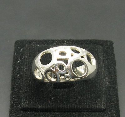 Extravagant Genuine Sterling Silver Ring Solid 925 Band Nickel Free Handmade