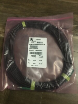 OFS Interconnect EZ-Bend JR5DK001SCASCA015m Optical Cable SCA to SCA 15m BLACK
