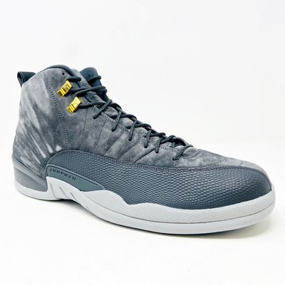 nike air jordan 12 retro dark grey
