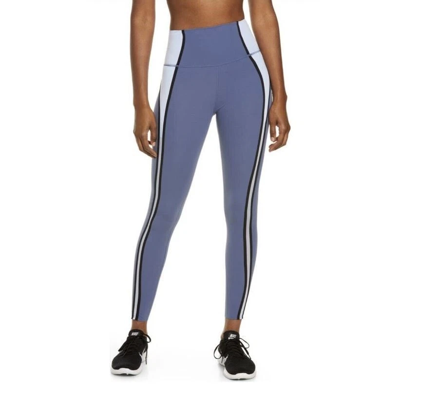 Nike Yoga Dri Fit Luxe High Rise 7/8 Tight Fit Training Tights