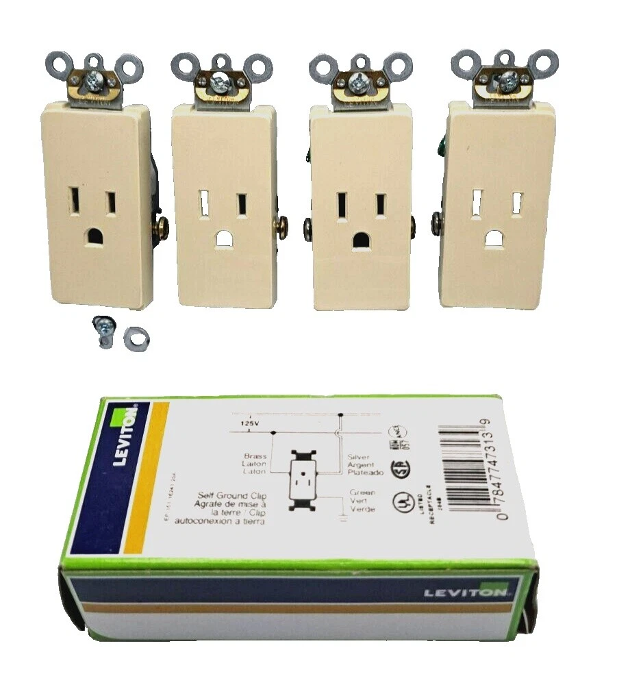 Electrical Receptacles & Outlets Leviton 4 Poles