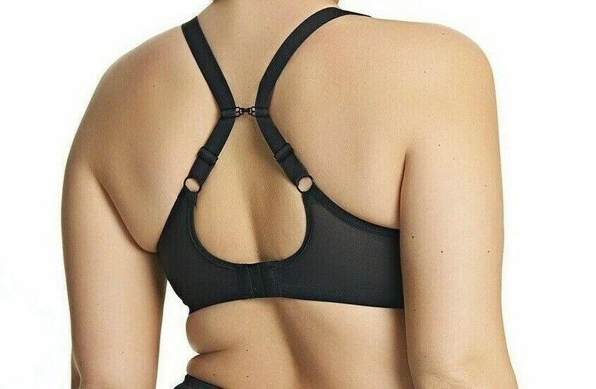 Elomi Mitzi Underwire Banded Bra EL4290 UK Size 40E 42E Black New with tags $64 - Image 4 of 4