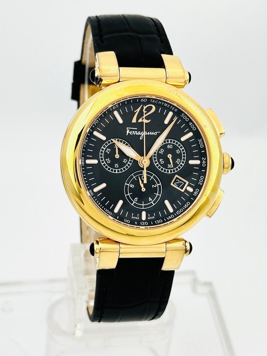 【美品✨Salvatore Ferragamo ゴールドリボンベルト イエロー Salvatore Ferragamo IDILLIO F77LCQ5009 Gold IP treatment (4N
