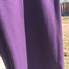 Nine West Women's Pants Wide Leg Sz 8 Eggplant Purple Workwear Business Casual