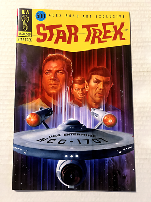 STAR TREK #500 NYCC EXCLUSIVE ALEX ROSS VARIANT COVER ART IDW