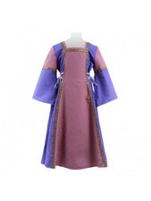 Milady Dress - Elegant Purple Medieval Costume - Made in Spain