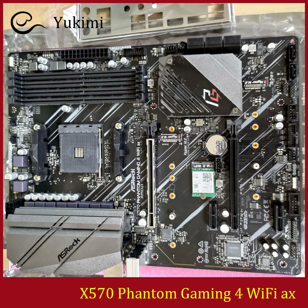 FOR ASROCK X570 Phantom Gaming WiFi ax AMD AM4 DDR4*4 128GB