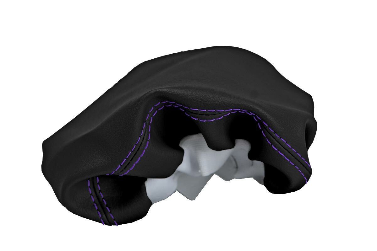 Fits 84-89 Nissan 300zx PVC Leather Console Lid Pull Over Cover