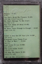 Barbra Streisand - Memories Cassette Tape Korean Release CBS Label KJPK 0275