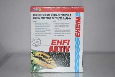 Eheim AKTIV Carbon EHFI Aquarium Filtermedien 1 Ltr Packung zum Ausräumen