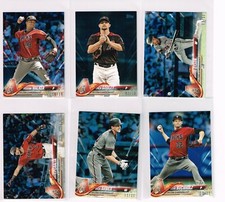 2018 TOPPS MINI ON DEMAND BLUE 490 JARROD DYSON #d 01/10 ARIZONA DIAMONDBACKS