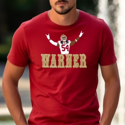 WARNER 54 | San Francisco Football Soft Ring Spun Pre-Shrunk Cotton T-Shirt