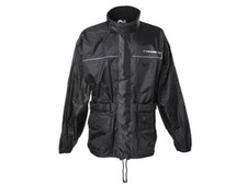 Regen jacke schwarz S Roller Scooter Quad Motorrad Piaggio Gilera Aprilia Yamaha