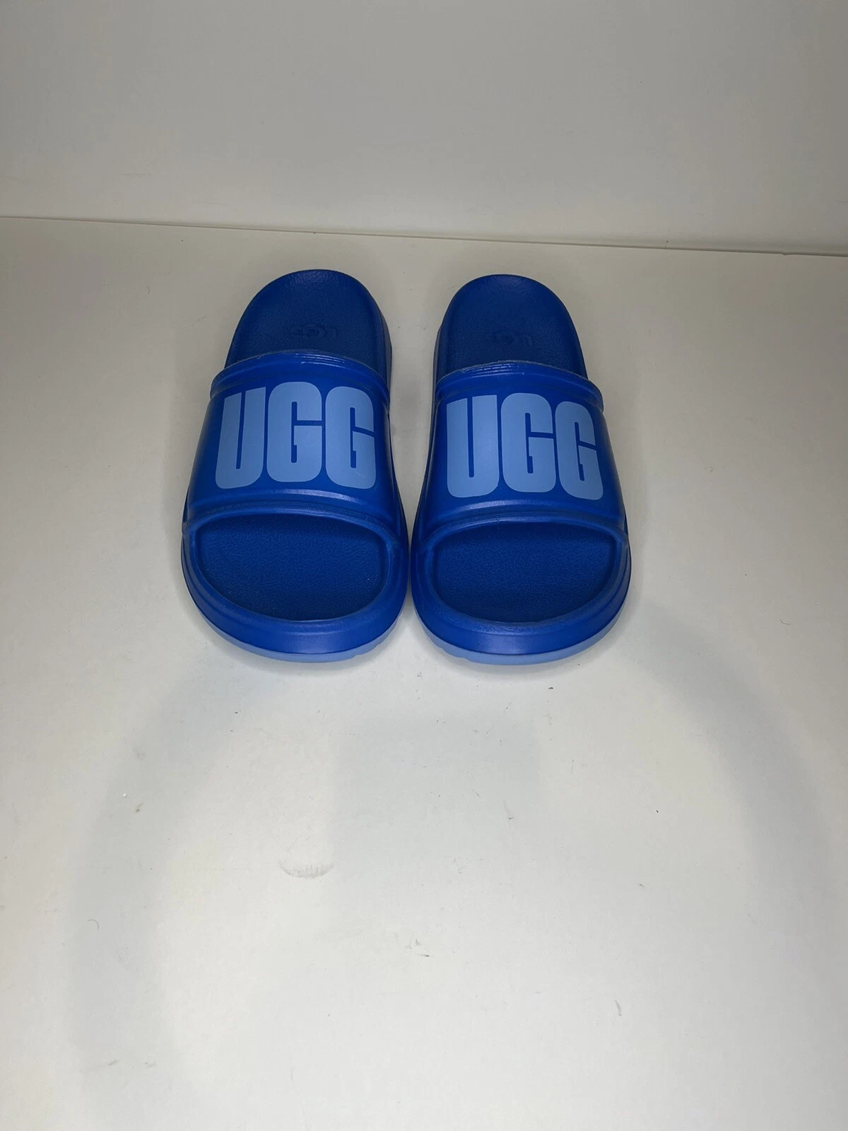 UGG WILCOX SLIDE sandalo uomo taglia 8 US DIVE BLUE!