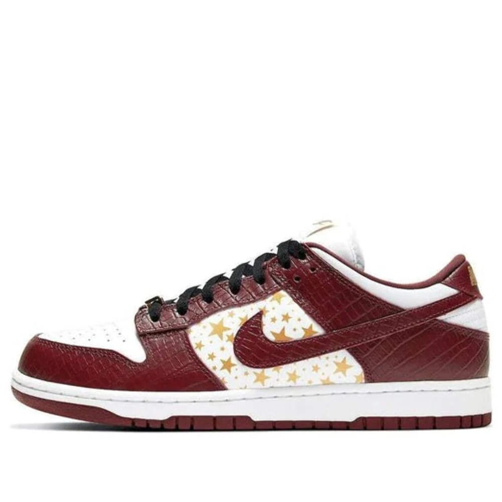 DH3228 103 Supreme Dunk SB Low Brown   8,5 M (boîte de rechange) *