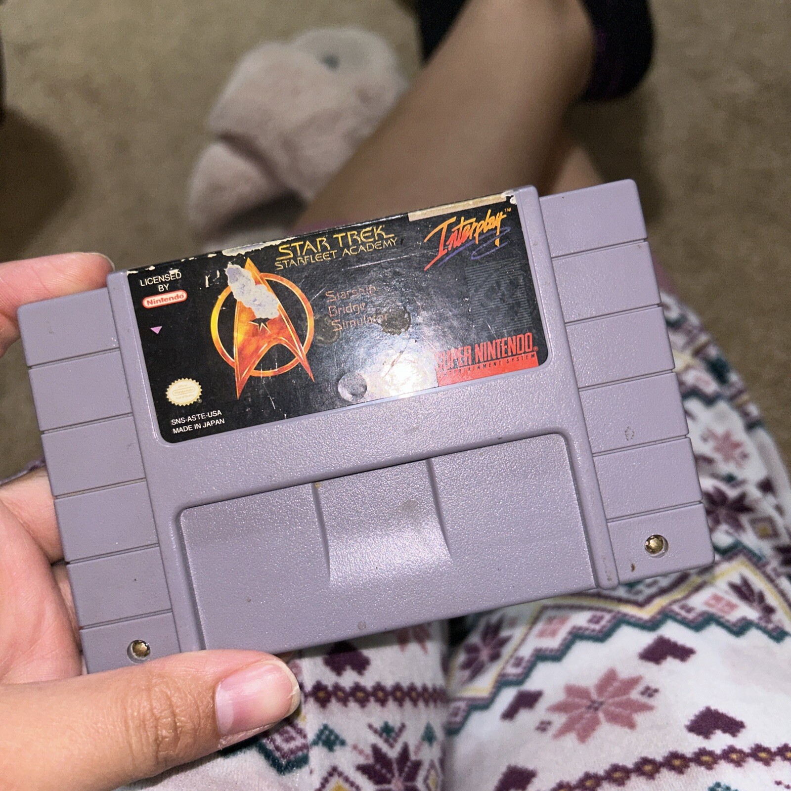 Star Trek: Starfleet Academy Starship Bridge Simulator (Super Nintendo...