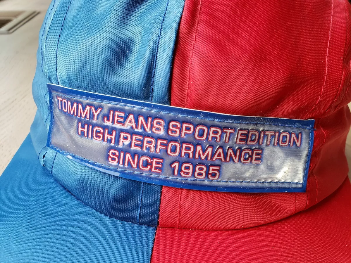 Tommy Jeans Sport Edition High Performance Patch Satin Hat Long