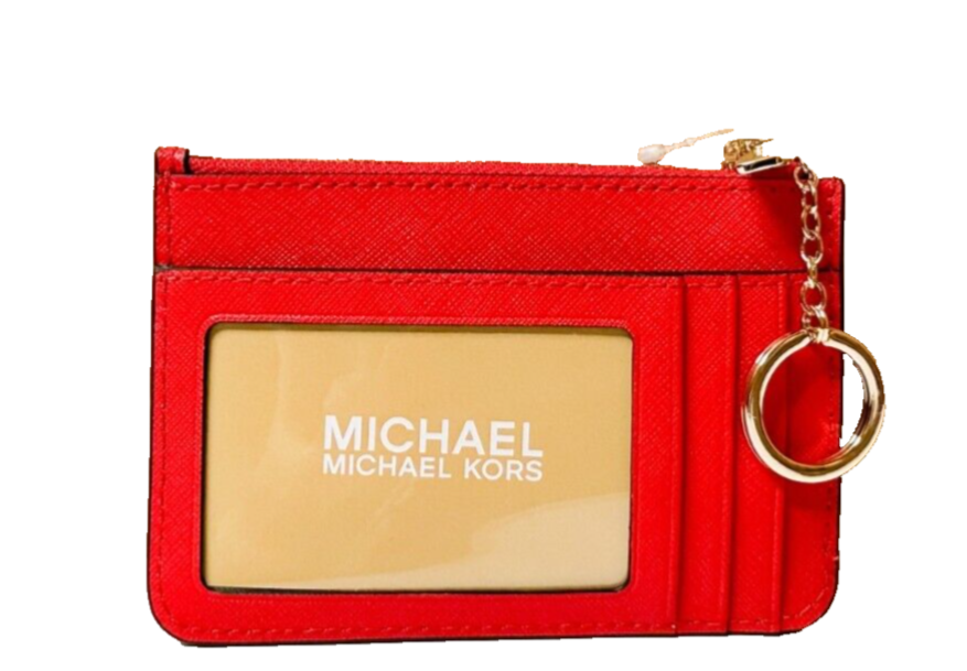 Michael Kors Jet Set Travel SM Coin Pouch ID Key Holder Wallet
