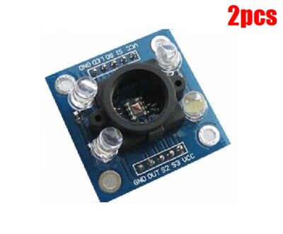 2Pcs TCS230 TCS3200 Detector Module Color Recognition Sensor For Mcu Arduino hc