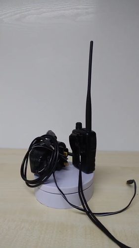 ICOM COMMUNICATIONS RECEIVER IC-R5 WALKIE-TALKIE - Black - Film 1 z 1