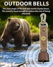 Outdoor Camping Backpack Equipment Hiking Gear Survival Tool Alarm Magnetic Bell