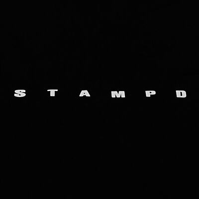 STAMPD Spell Out Strike Logo Minimalist Black T-Shirt | eBay
