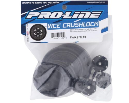 Pro-Line Racing 1/10 Vice CrushLock ruote striscianti anteriori/posteriori 2,6" 12 mm 2 - Foto 2 di 3