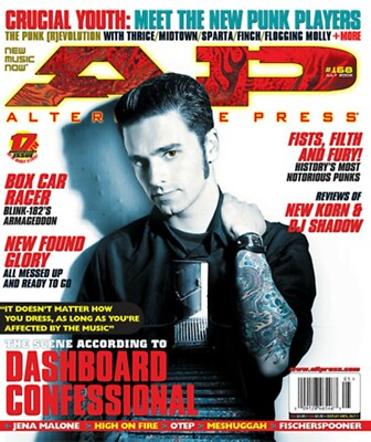 AP #168 Dashboard Confessional Box Car Racer DJ Shadow Korn New Found Glory 