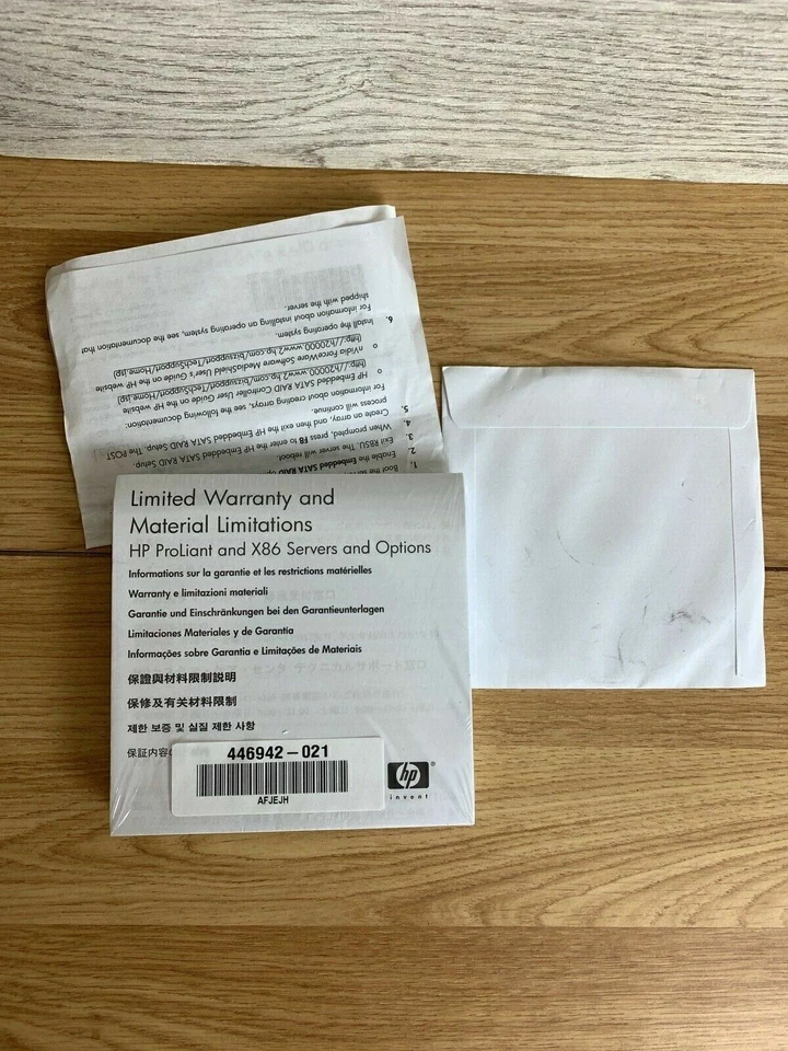 HP proliant ML110 Generation 5 Server Easy Setup CD And Instructions  - Image 2 of 2