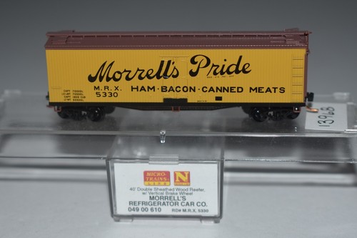 Spur N MTL 04900610 Morrells 40' Single Door Reefer 5330 C51420 | Zustand: Used